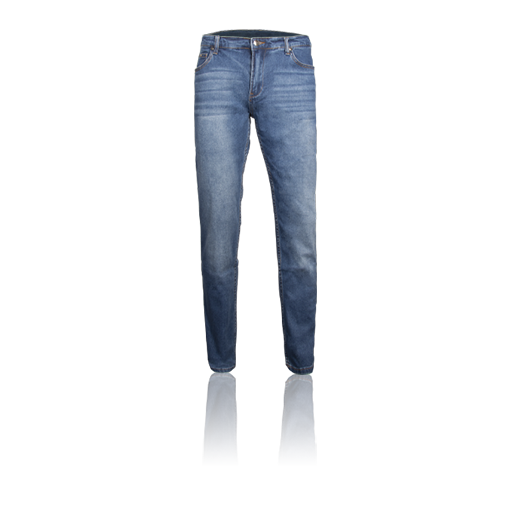 Jeans - Kaschmir - Lang - Dunkelblau - AZ-MT Design